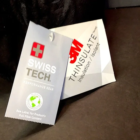 SWISS TECH NEW PERFORMANCE GEAR 3 M THIN SULATE L/XL PLUSH GLOVE - Picture 6 of 6